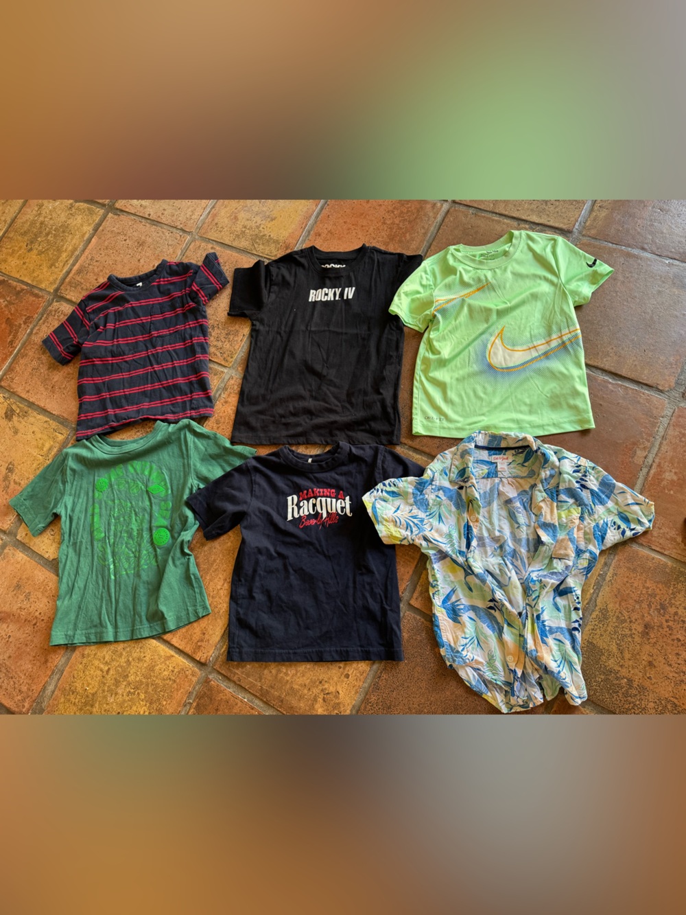 Size 7 boys shirts
